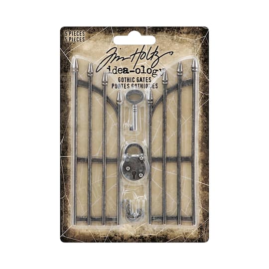 Tim Holtz® Idea-Ology Gothic Gates Embellishment Set